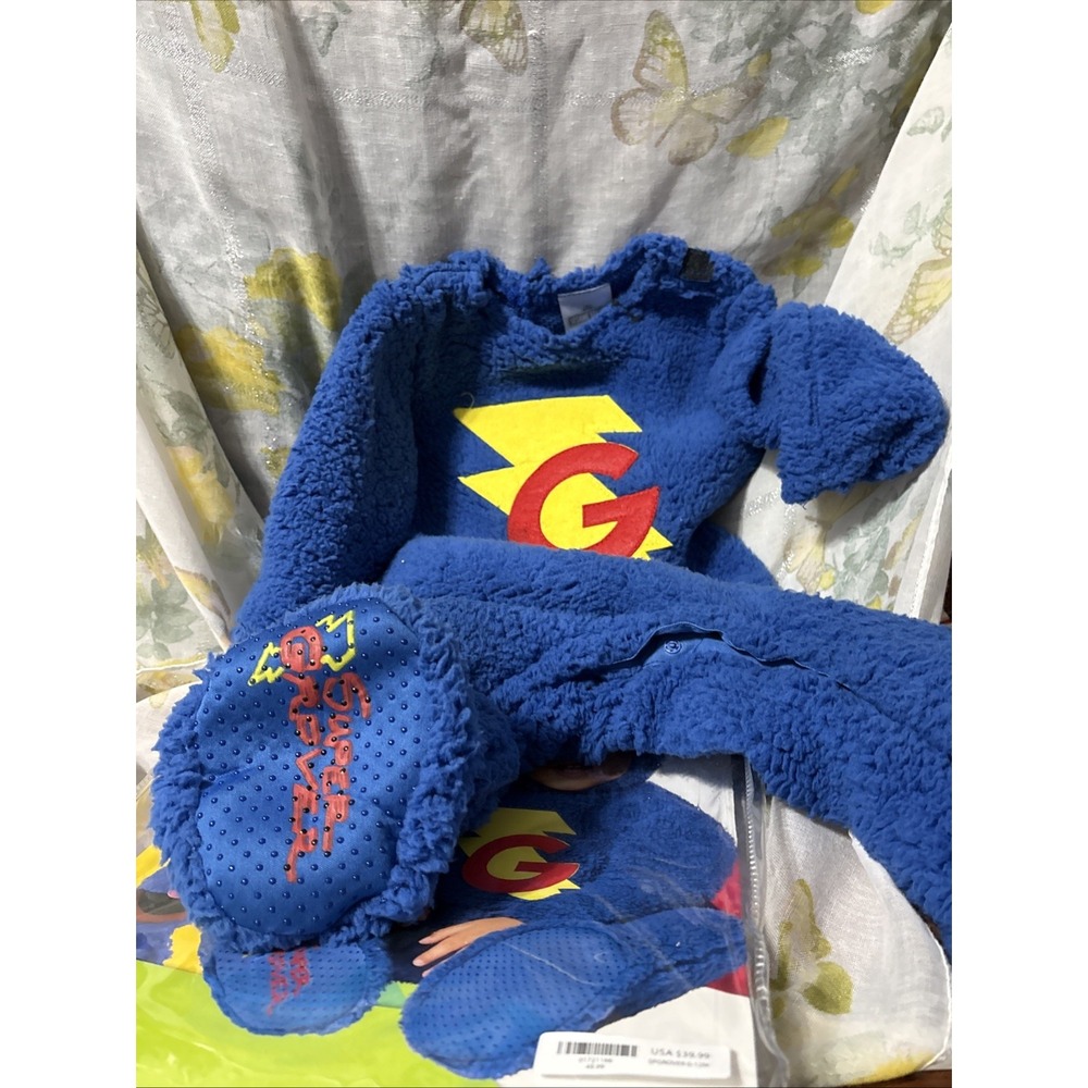 Sesame Street Super Grover Infant Costume 6-12 Months - Picture 4 of 7